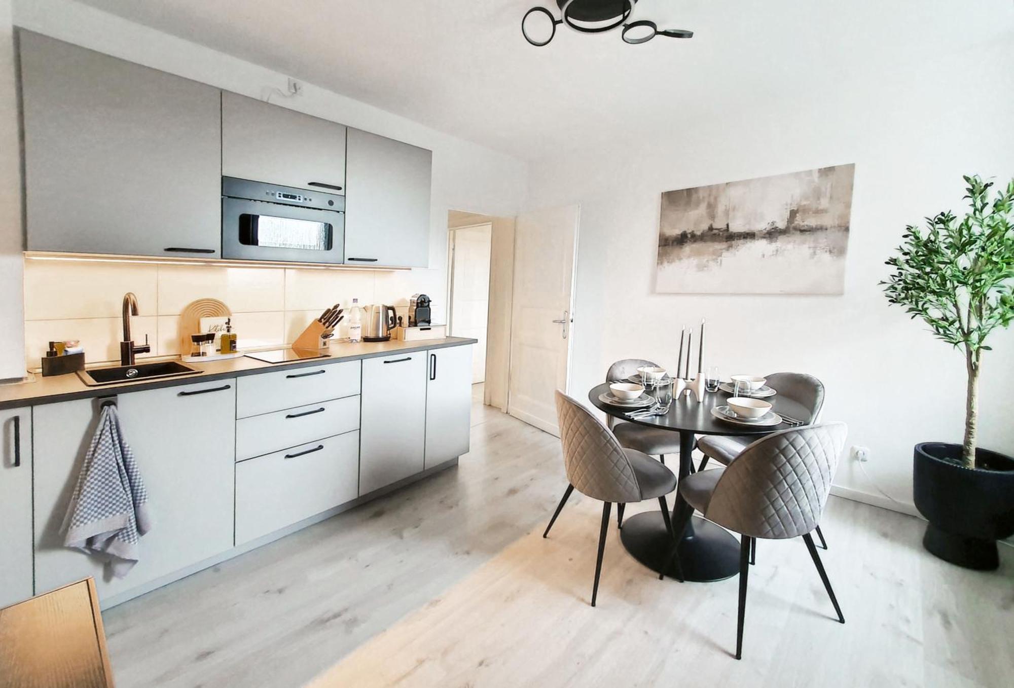 Livation - Apartments Hamm-Mitte - 2 Zi - Nespresso - Smarttv - Freewifi - Ausgestattete Kueche - 24H Check-In - Bis 4 Pers Pro Apartment Hamm  Exterior photo