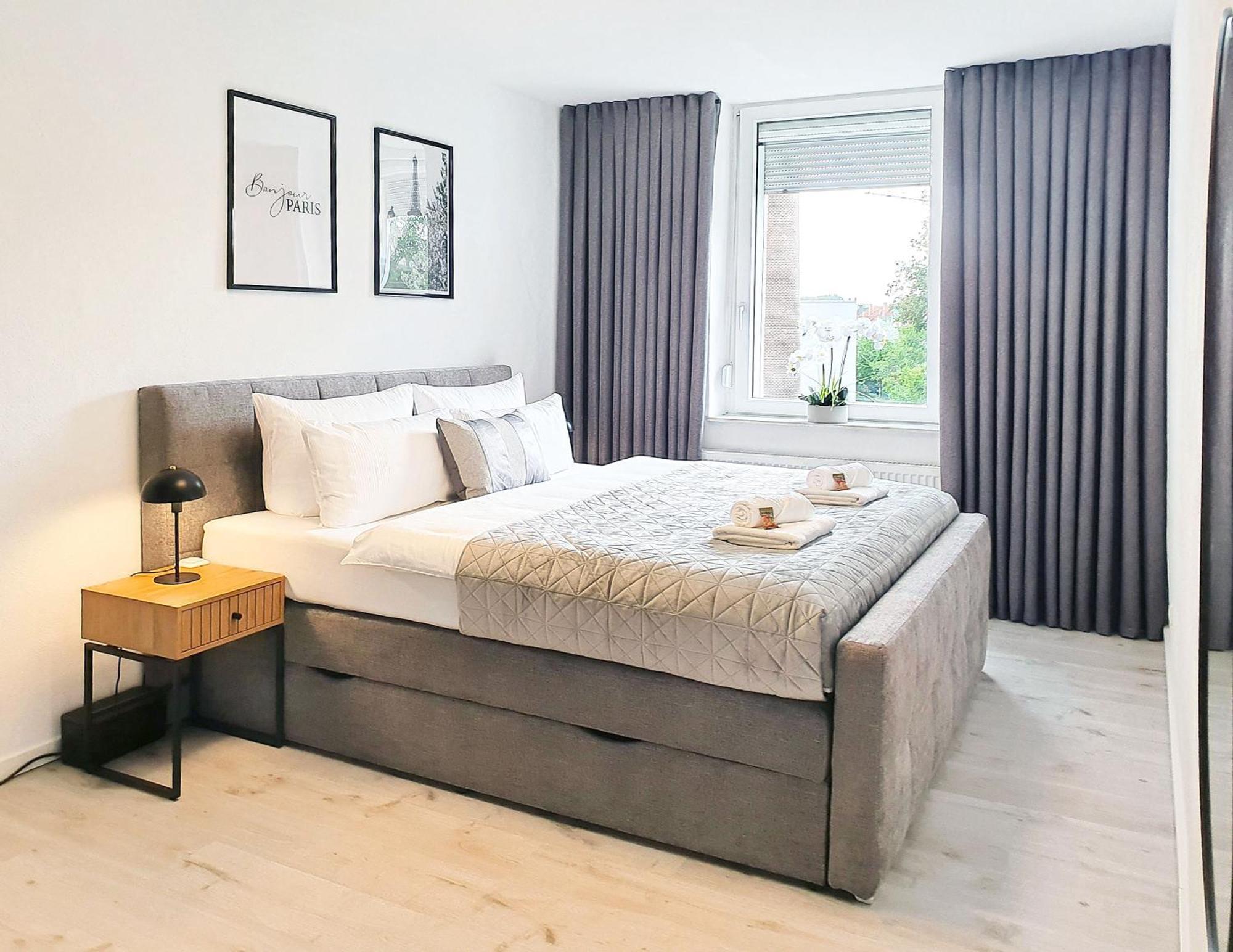 Livation - Apartments Hamm-Mitte - 2 Zi - Nespresso - Smarttv - Freewifi - Ausgestattete Kueche - 24H Check-In - Bis 4 Pers Pro Apartment Hamm  Exterior photo