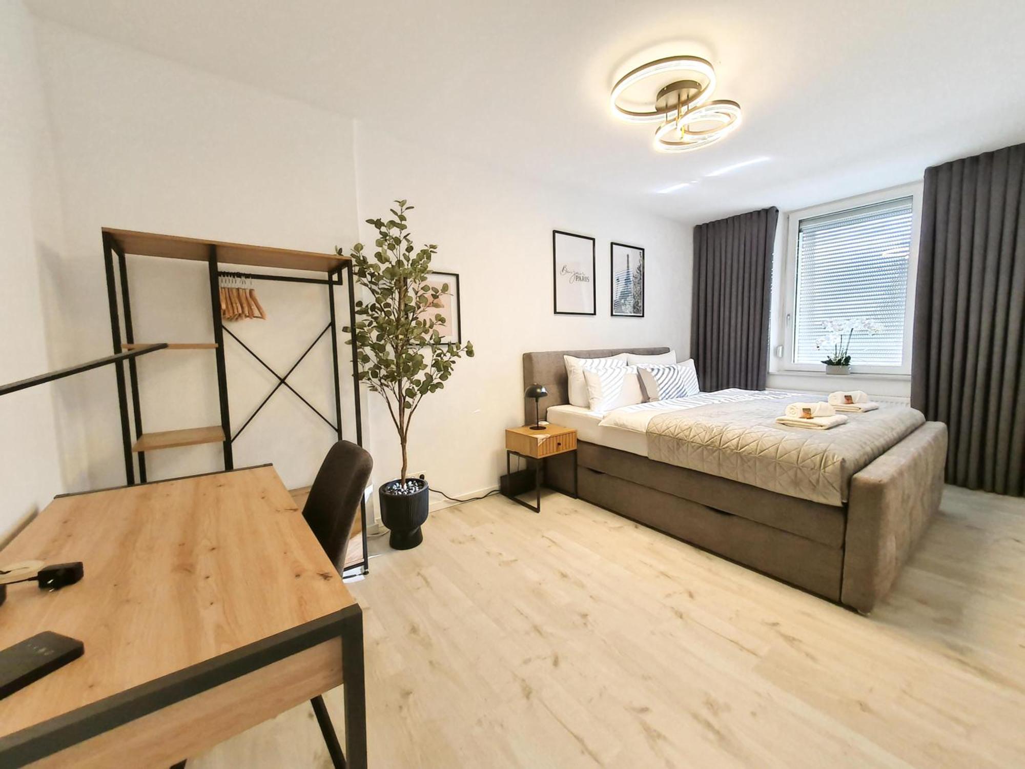 Livation - Apartments Hamm-Mitte - 2 Zi - Nespresso - Smarttv - Freewifi - Ausgestattete Kueche - 24H Check-In - Bis 4 Pers Pro Apartment Hamm  Exterior photo